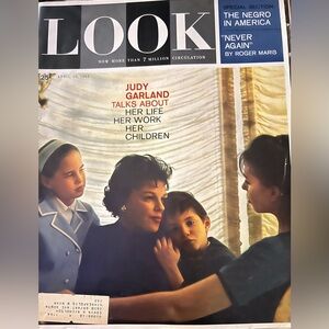Look Magazine April 10,1962 bottom tear on binder as shown in pic.